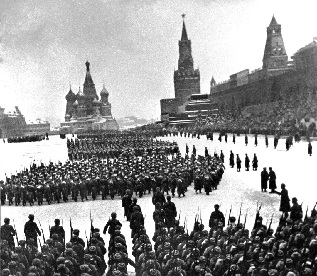 Репетиции парадов СССР на Ходынском поле